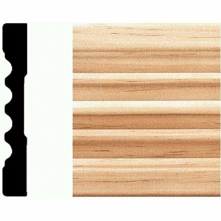 HOUSE OF FARA Solid Wood Fluted Casing 644